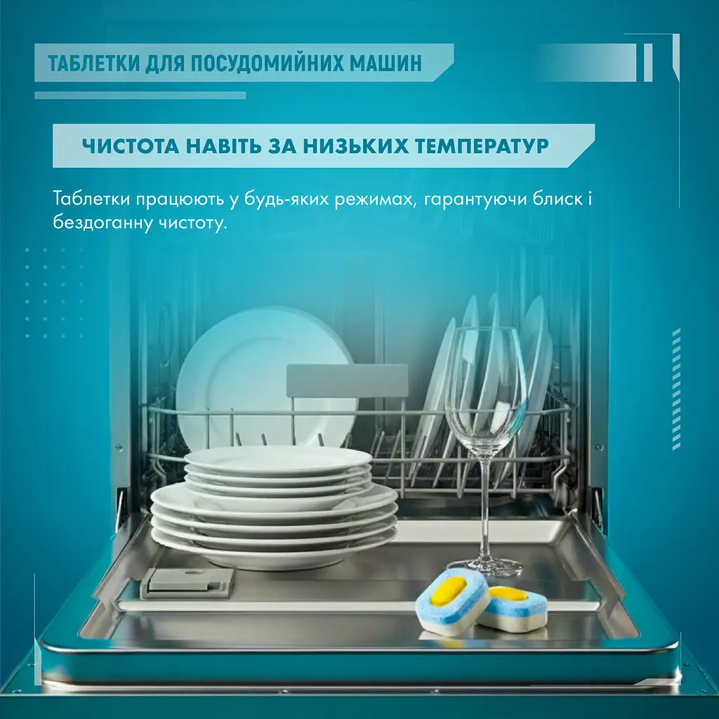 Таблетки для посудомийних машин Maxi Power Nanomatic 36 шт. - фото 5