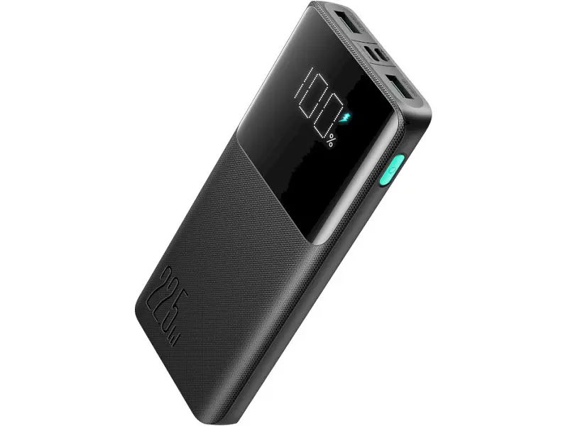 Зовнішній акумулятор (Power Bank) Joyroom JR-QP191 LED Display Quick Charge 22.5W 10000 mAh Black