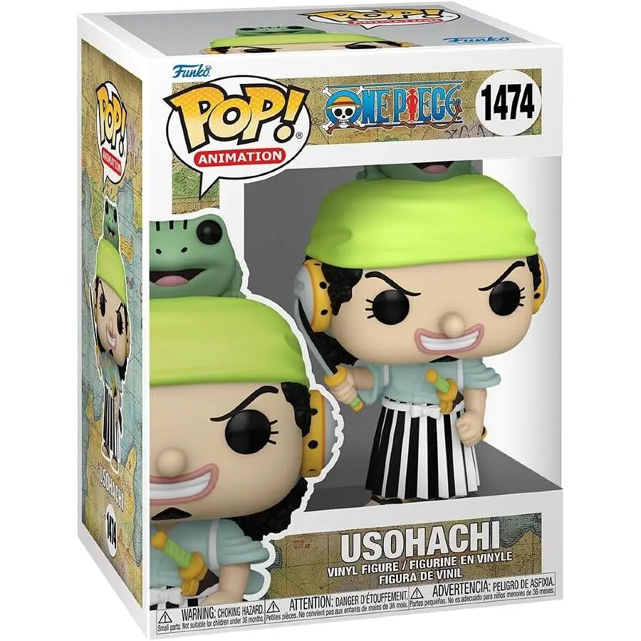 Фігурка Funko Pop Ван Піс Усохачі Усопп One Piece Usohachi 10 см FP OP U 1474 - фото 3