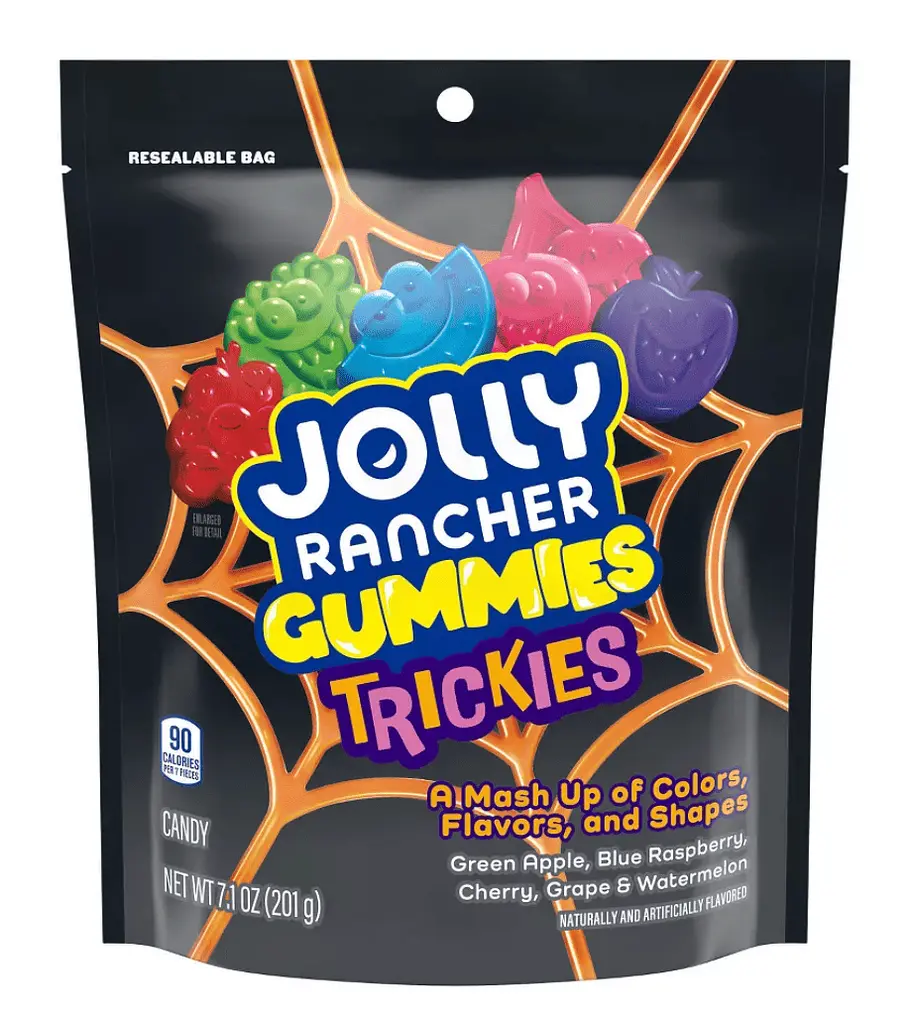 Жувальні цукерки Jolly Rancher Sweets Gummies Trickies Halloween Candy 201г