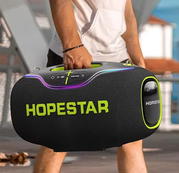Портативна Bluetooth-колонка Hopestar A80 Black - фото 2