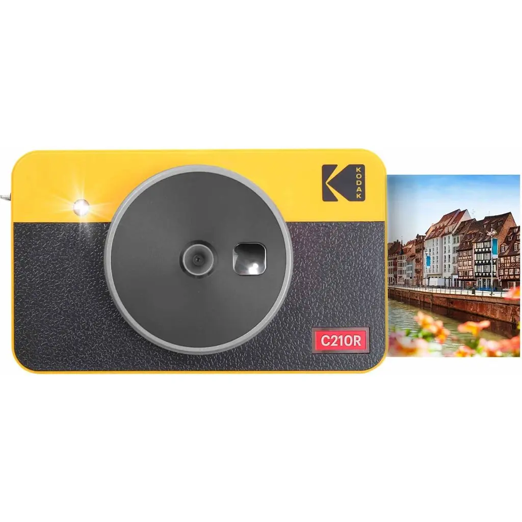 Фотокамера моментального друку Kodak Mini Shot 2 Retro Yellow (C210RY) [169208] - фото 2