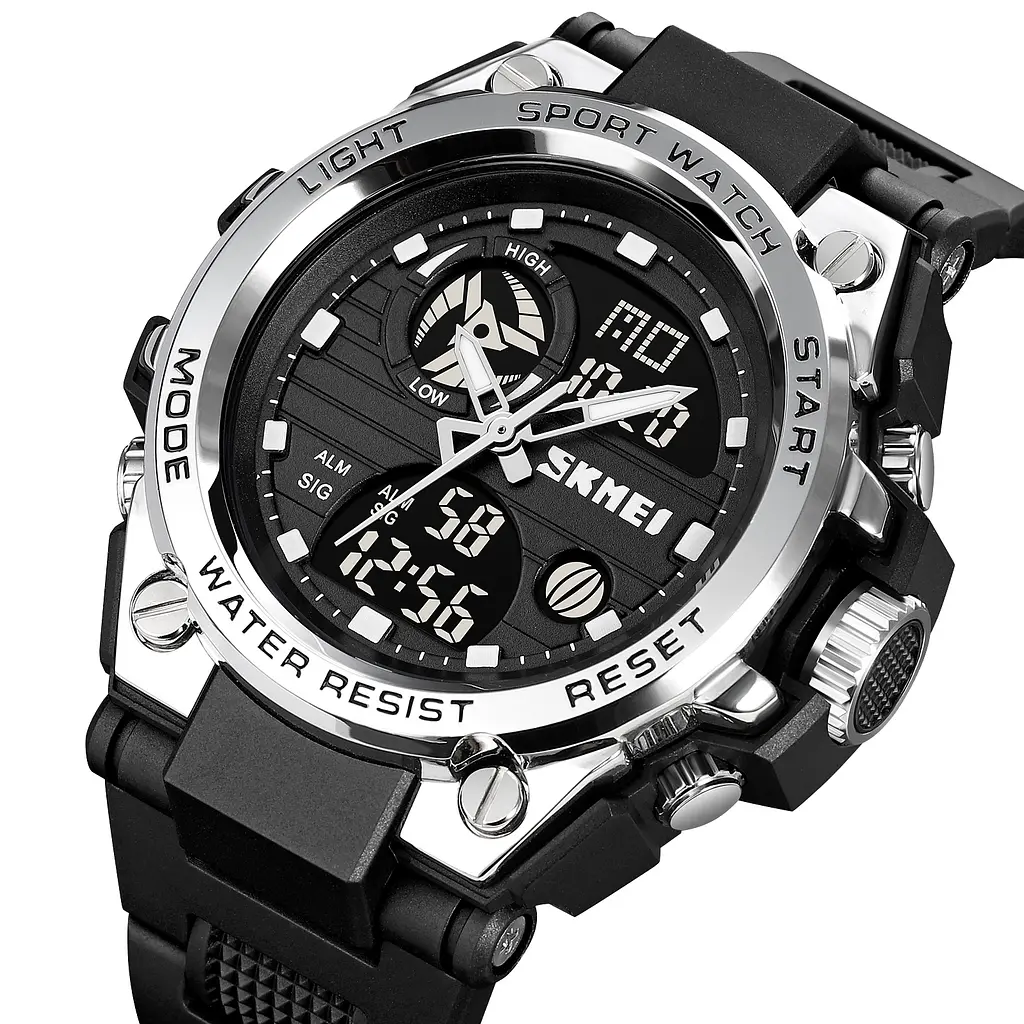 Наручний годинник чоловічий 2031SI Silver Skmei acs0030370 - фото 2