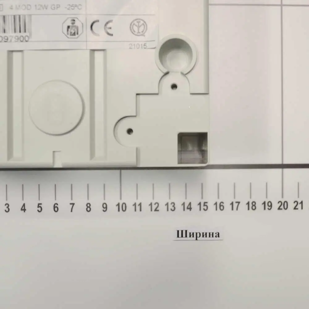 Бокс пластиковий АББ Mistral на 4 модулі зовнішній IP65 ( 1SL1200A00 ) - фото 5