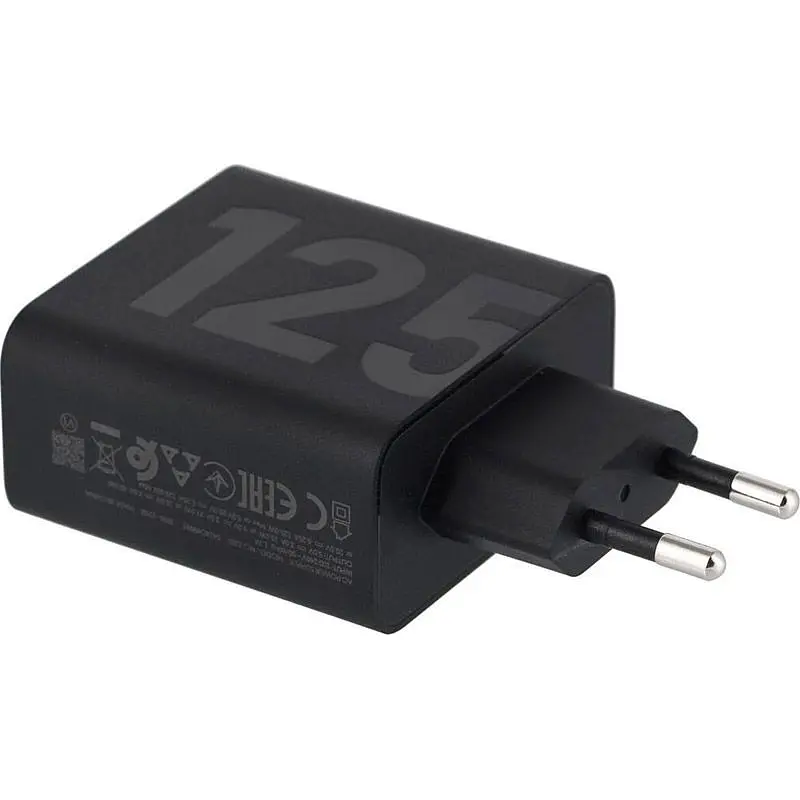Мережевий зарядний пристрій Motorola TurboPower 125W USB-C + Сable USB-C to USB-C 1m Black (PG38C06280) [168633] - фото 5