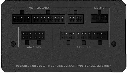 Блок живлення 1000 Вт, RM1000e, Black, модульний Corsair teh0028944 - фото 3