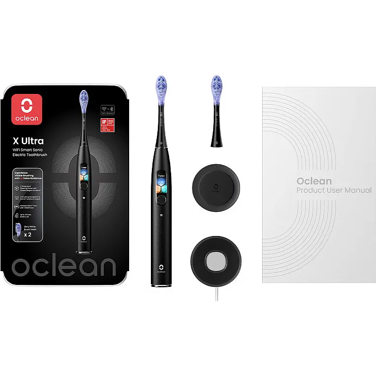 Електрична зубна щітка Oclean X Ultra Black [123143] - фото 7