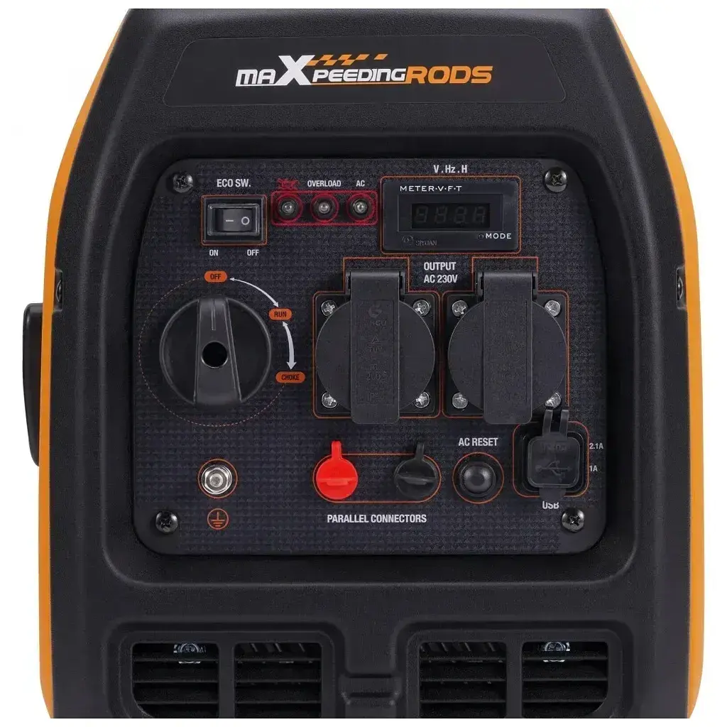 Генератор maXpeedingRODS MXR2300 інверторний (1,8 kW), 220V, 50Hz, 4л, ручний запуск (mxr2300) - фото 5