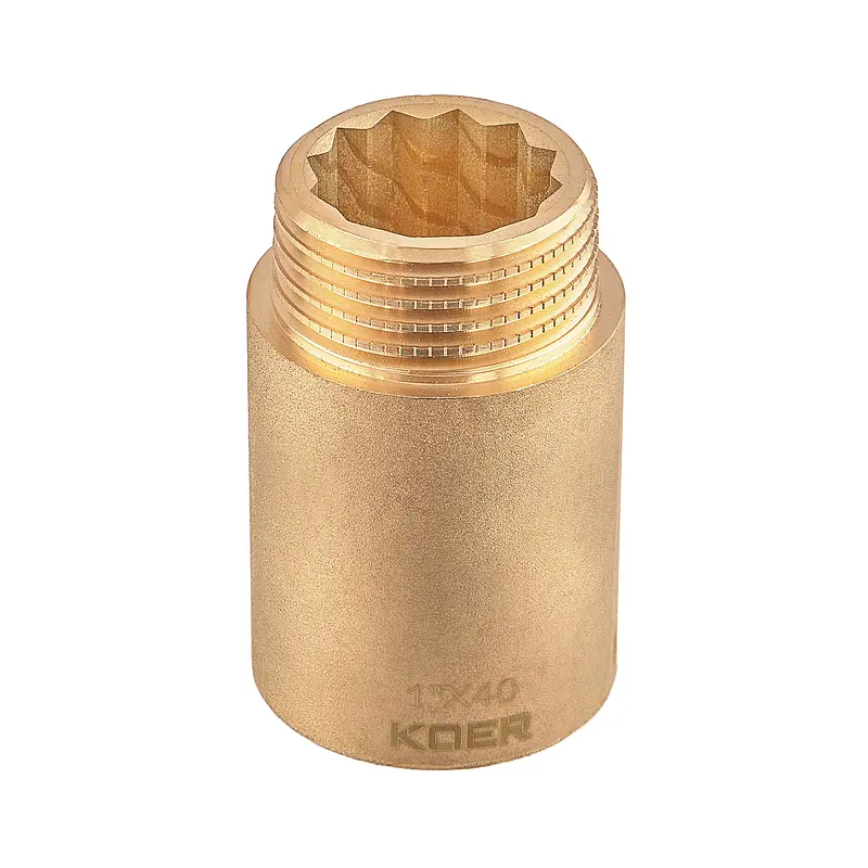 Подовжувач Koer Kf.E10-40.Wn - 1"-40мм без нікелю KR5673 - фото 3