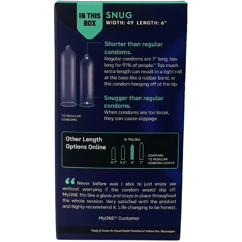 Презервативы One Snug 10 шт. (ROZ6501053462) - фото 3