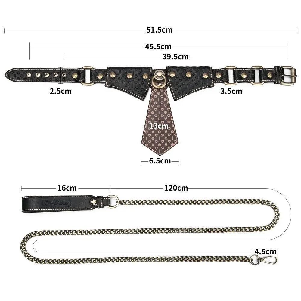 Нашийник Rebellion Reign Collar (коричневий) - фото 10