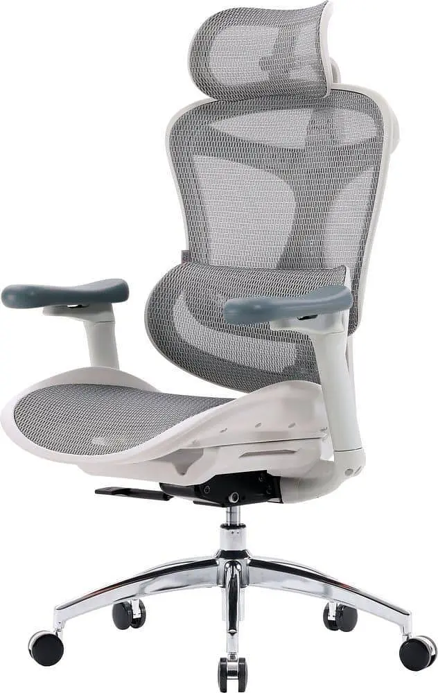 Ігрове крісло Sihoo DORO C300L Mesh White (DORO-C300L-A3-102) - фото 2