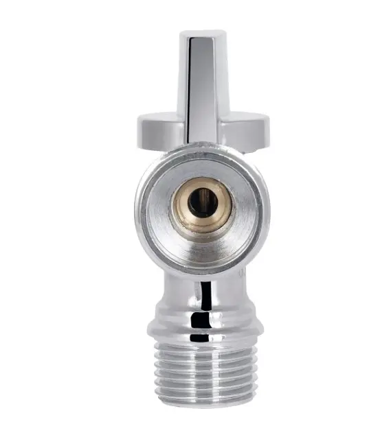 Кран приладовий Thermo Alliance Base Арко 1/2"Зх3/4" З хром, кутовий латунний SD185W1520 - фото 3