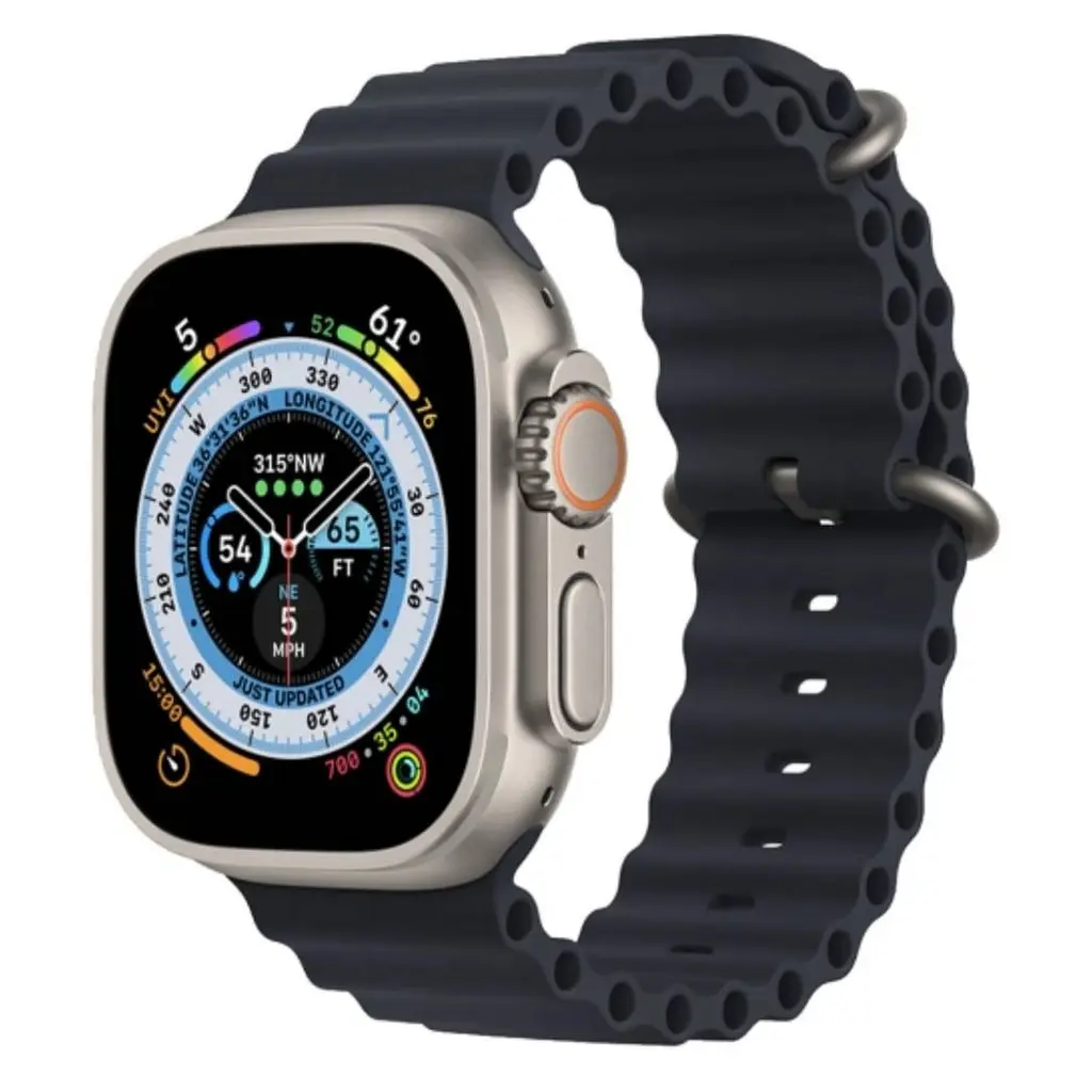 Розумний годинник IWO Ultra series 8 Silver/Black Midnight Ocean (IW000US8SBMO2) - фото 2