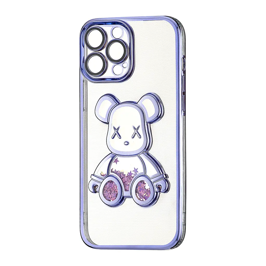 Чохол Shining Bear Case Protected Camera iPhone 13 Pro Max Purple