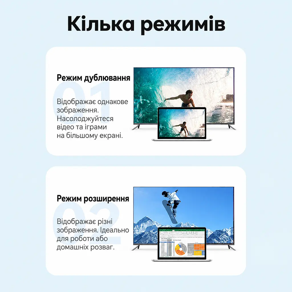 Відеокабель Vention AGHBF Mini HDMI - HDMI 4K 60 Гц 1 м чорний (AGHBF) - фото 11