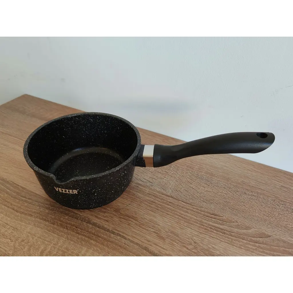 Ковш Vezzer 16 см 1.3 л черный (VZ8049) - фото 5