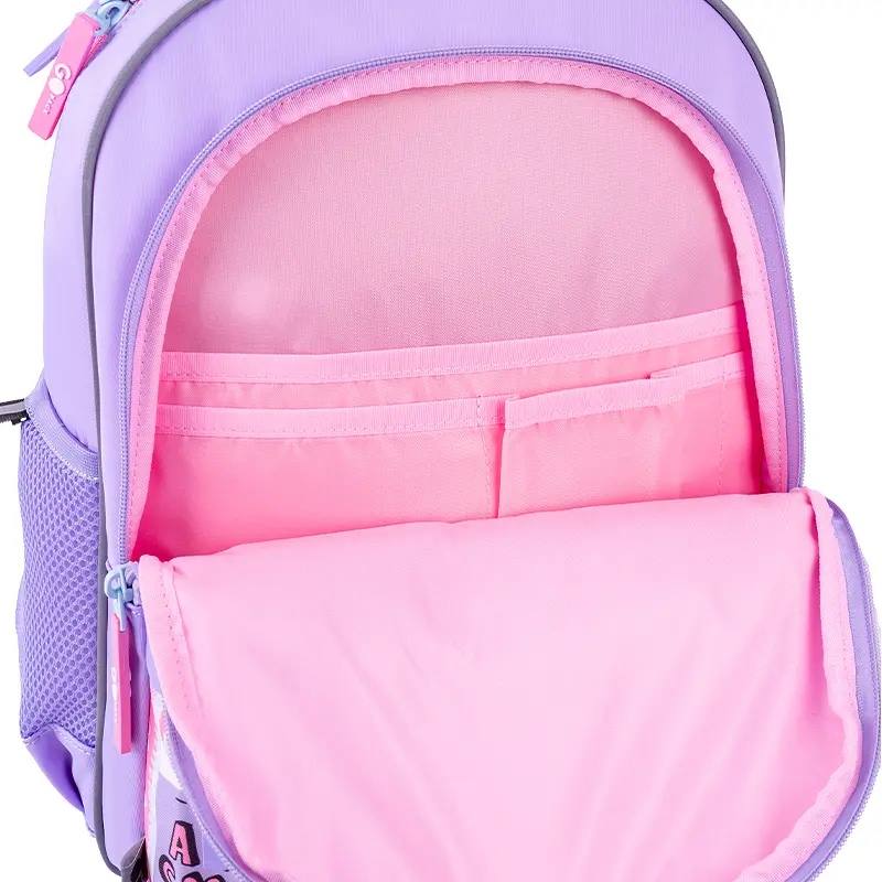 Рюкзак GoPack Education 182M Cute Ears Сиреневый (GO26-182M-4) - фото 10