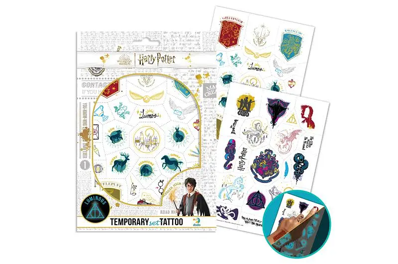 Набір тимчасових тату 200505 "Harry Potter" Символи DoDo