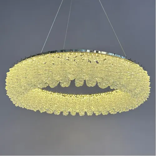 Люстра LED кільце з кришталем Linisoln 7903-500 80W, 50 см, 12-16 м2 - фото 5