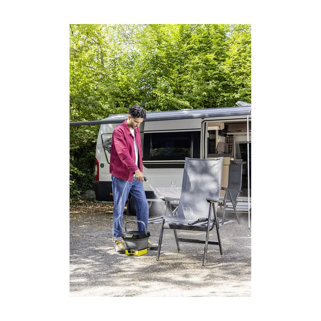 Мийка високого тиску Karcher OC 3 Foldable 120л/год, 1.8м, 8л, 2Ah, 2.2кг, USB-C (1.599-300.0) - фото 6