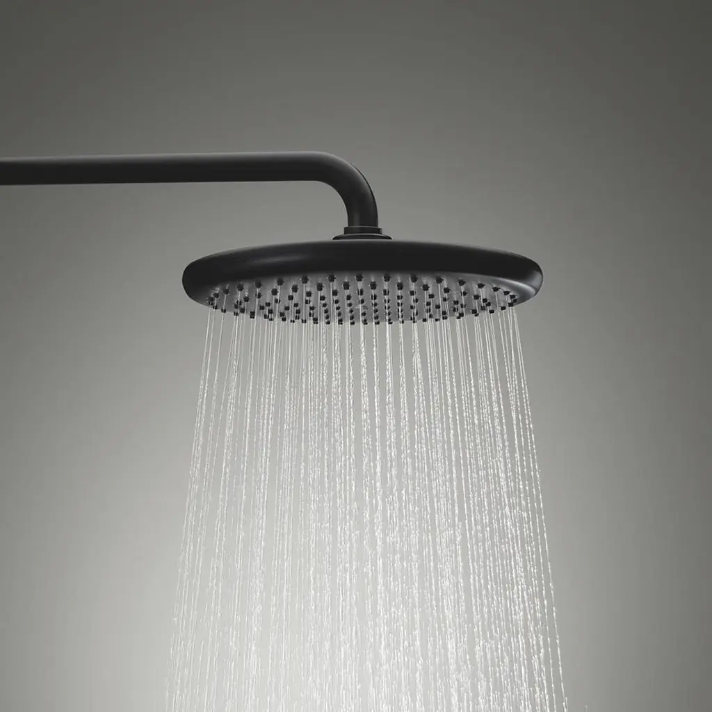 Душевая система термостатическая Grohe QuickFix Vitalio Start System 250 266772431, Черный матовый - фото 9