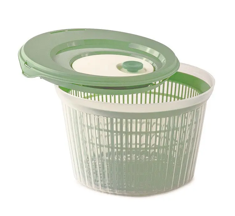 Контейнер для миття та сушки салату Snips, зелений, 4 л - фото 3