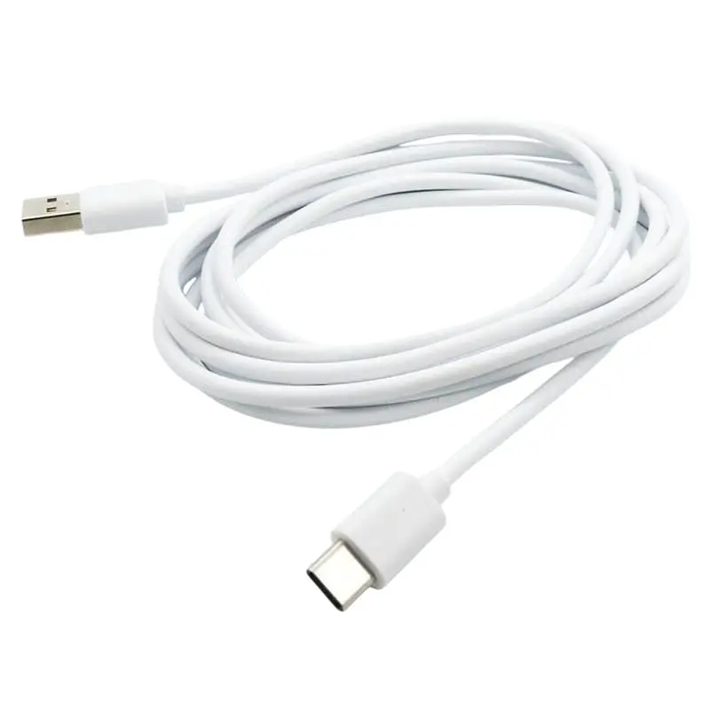 Кабель Dengos USB - USB Type-C (M/M) 2 м White (PLS-TC-2M-WHITE)
