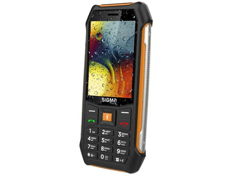 Мобільний телефон Sigma mobile X-style 323 RAIN Black-Orange (4827798885727) - фото 3