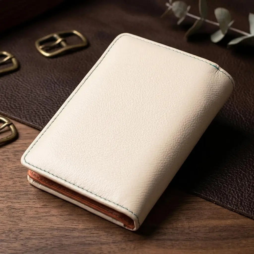 Місткий гаманець для жінок із натуральної шкіри ST Leather 22500 білий - фото 4
