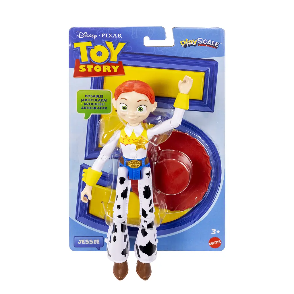 Базовая фигурка Джесси со значком шерифа из м/ф Toy Story История игрушек 5 (JKV16) - фото 2