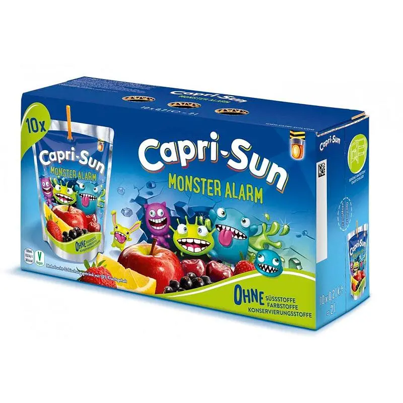 Сік Capri Sun Monster Alarm (10 х 200 мл)