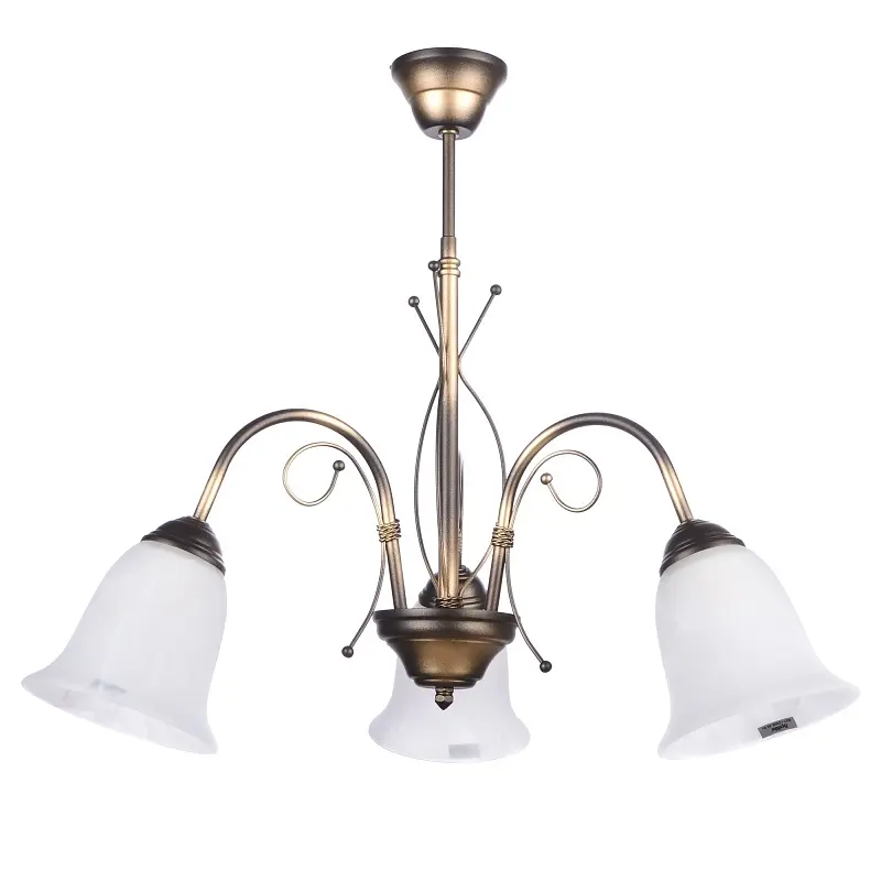 Люстра подвесная Brille флористика E27 60W BR (BKL-470S/3) - фото 2