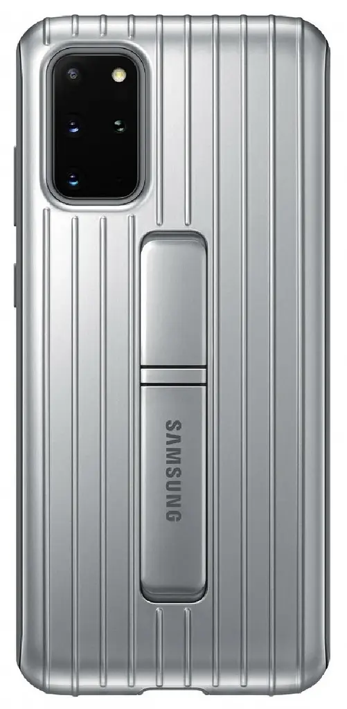 Чохол протиударний Protective Rugged Standing Cover EF-RG985CSEGRU із підставкою для Samsung Galaxy S20 Plus (6.7") Silver