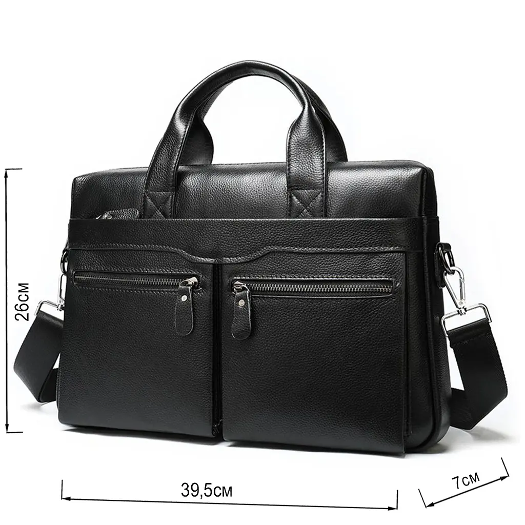Сумка чоловіча Vintage 39,5х26х7 см sum0028949 - фото 3