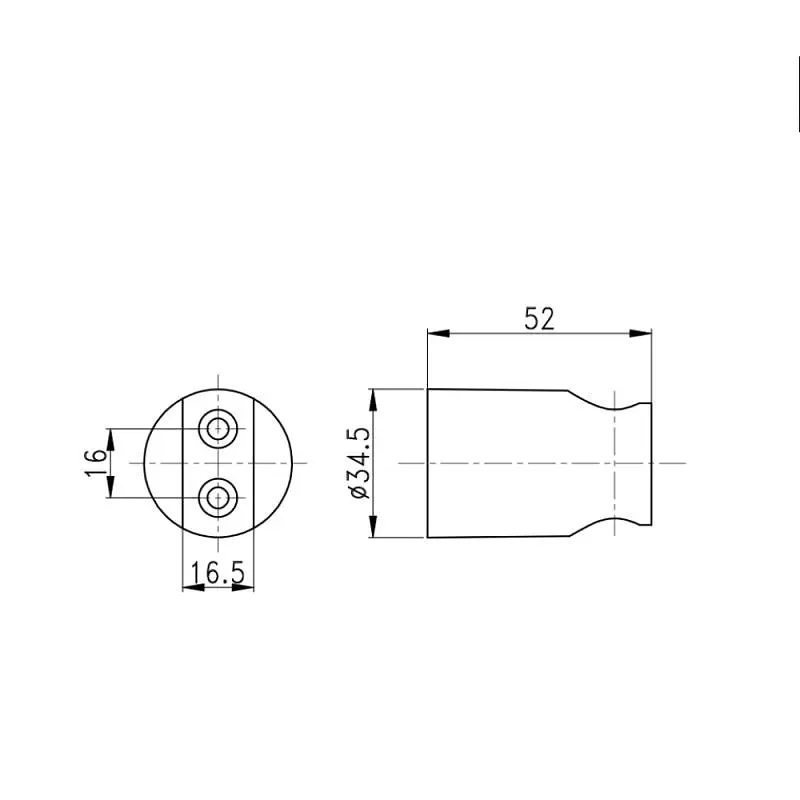 Тримач для ручного душу Qtap Spojeni округлий QT829910842854OB Black Matt - фото 2