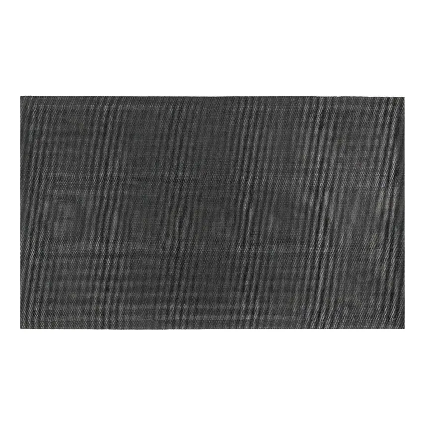 Килимок придверний Eco Fabric Welcome без кромки чорний 45 х 75 см (4575-010) - фото 2