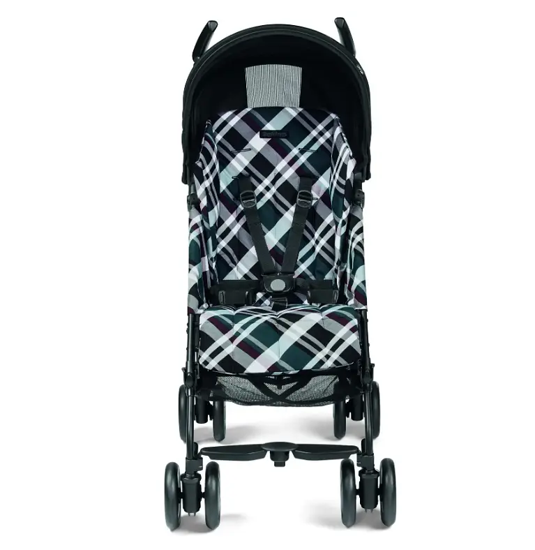 Прогулянкова коляска Peg-Perego Pliko Mini Tartan, темно-зелений (IPKR280000TT64RO01) - фото 2
