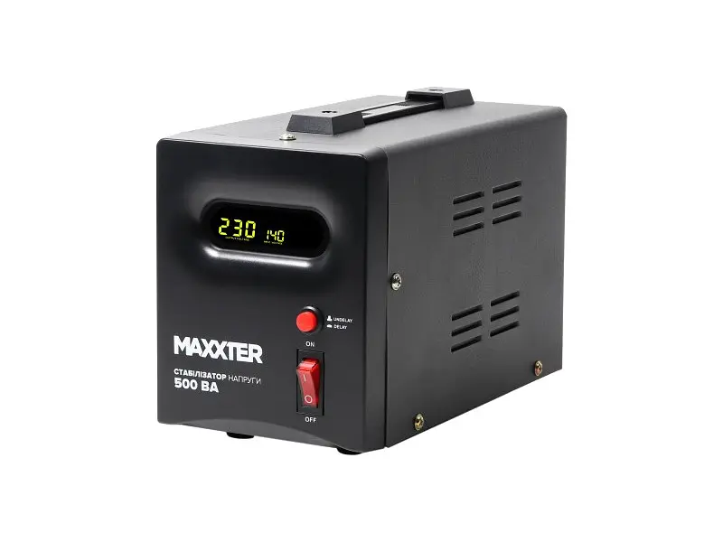 Стабілізатор напруги Maxxter MX-AVR-S500-01