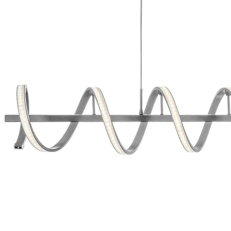 Світильник стельовий Brille підвісний світлодіодний для спальні BL-458S/72W WH - фото 3