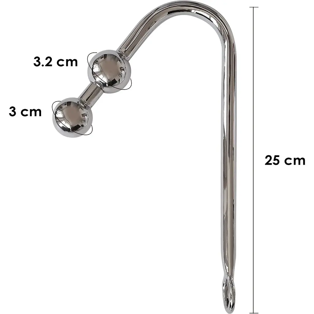 Бондажний набір з металевим анальним гаком Art of Sex Beatrice Bondage set With Anal hook № 3 - фото 4