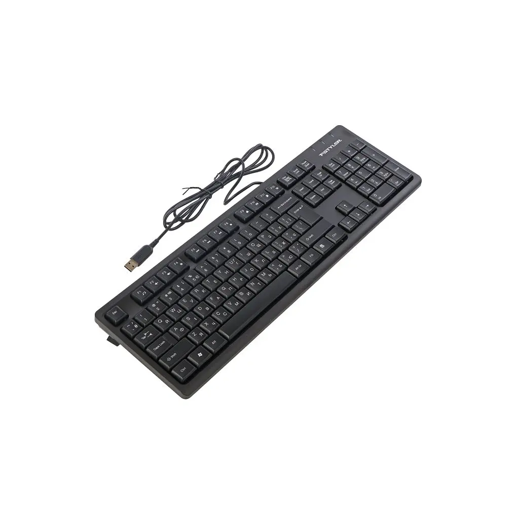 Клавиатура A4Tech FK12 USB UA Black (4711421003148) - фото 4