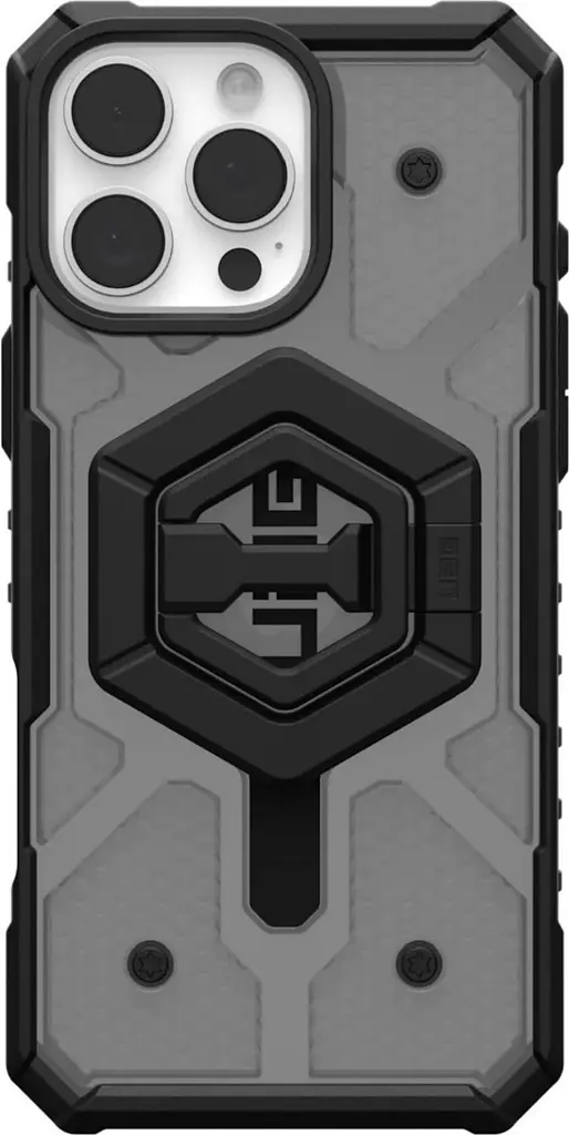 Чохол UAG Pathfinder Magsafe + Magnetic Ring для Apple iPhone 16 Pro Max (1144651BV02) Ash/Black Stand