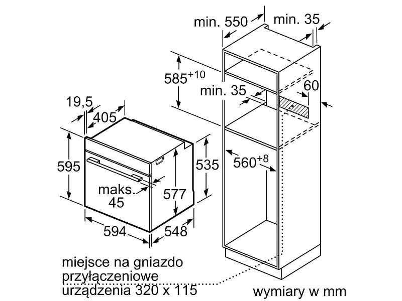 Духова шафа Bosch HBG7341B2 - фото 7