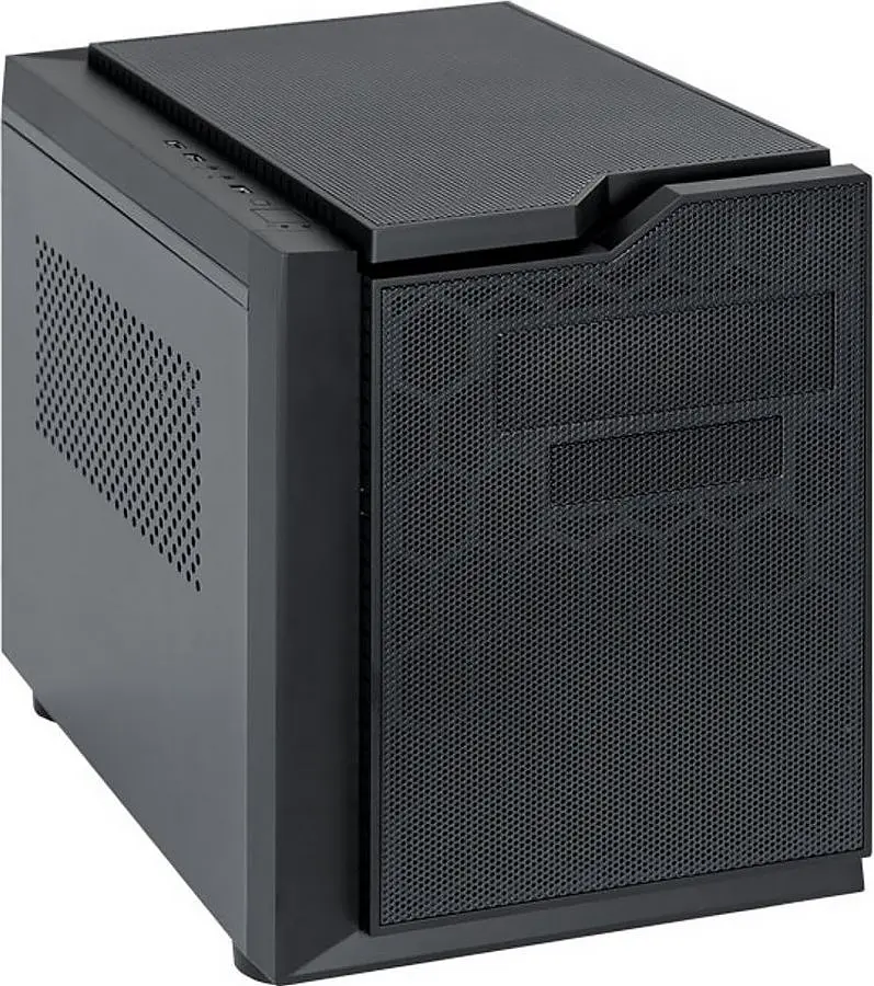 Корпус Chieftec GAMING CUBE CI-01B-OP mATX, без БЖ, Black (CI-01B-OP) - фото 7