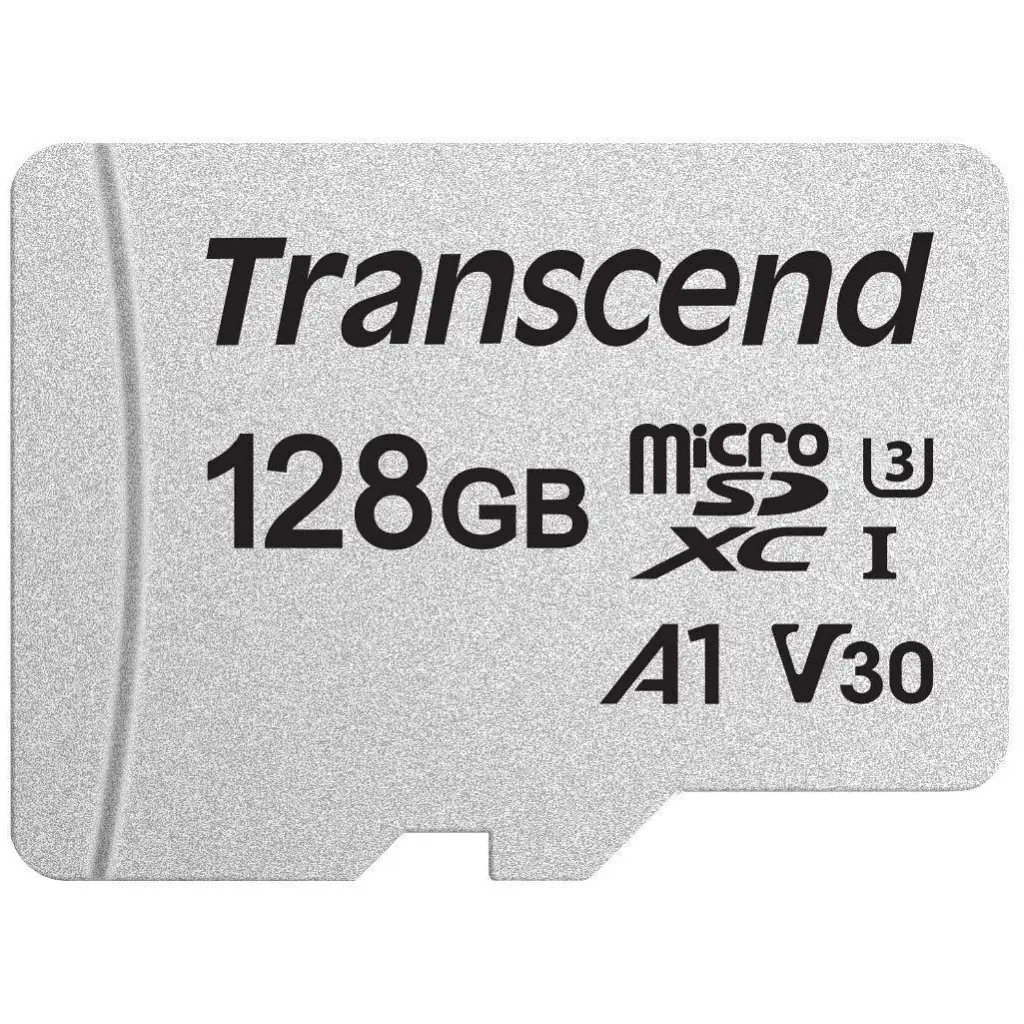 Карта пам'яті Transcend 128GB microSDXC class 10 UHS-I U3 A1 (TS128GUSD300S)