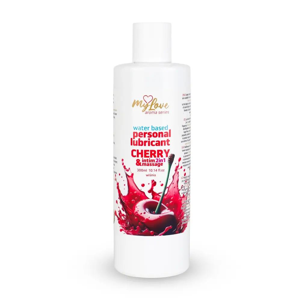 Лубрикант Boys Of Toys MyLove Aroma Series IntimMassage Cherry 2в1 та масажний гель, 300 мл