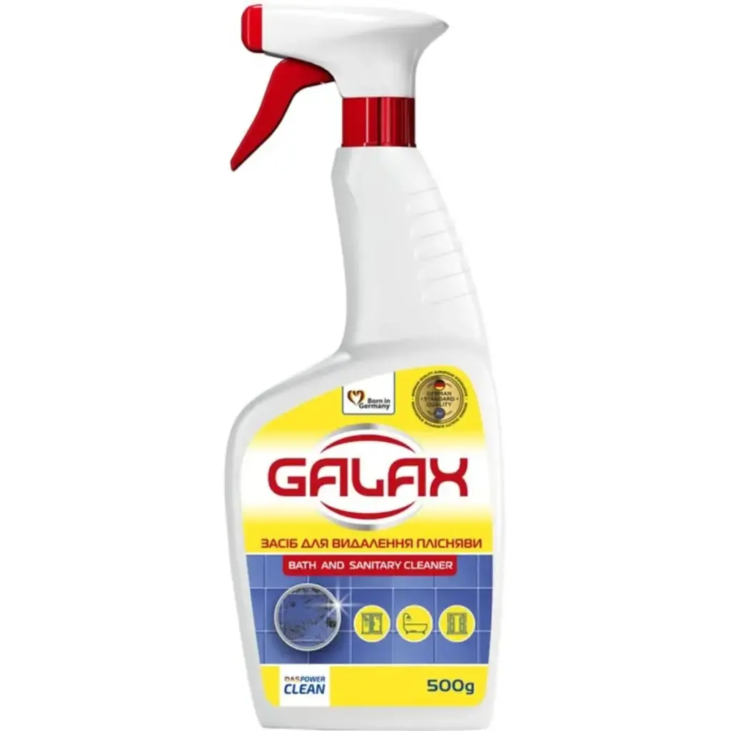 Спрей для чищення ванн Galax das PowerClean Для видалення плісняви 500 г (4823128000723) - фото 2