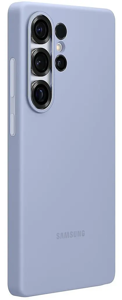 Оригінальний протиударний силіконовий чохол Silicone Case Samsung Galaxy S25 Ultra Light Blue EF-PS938CLEGWW - фото 9