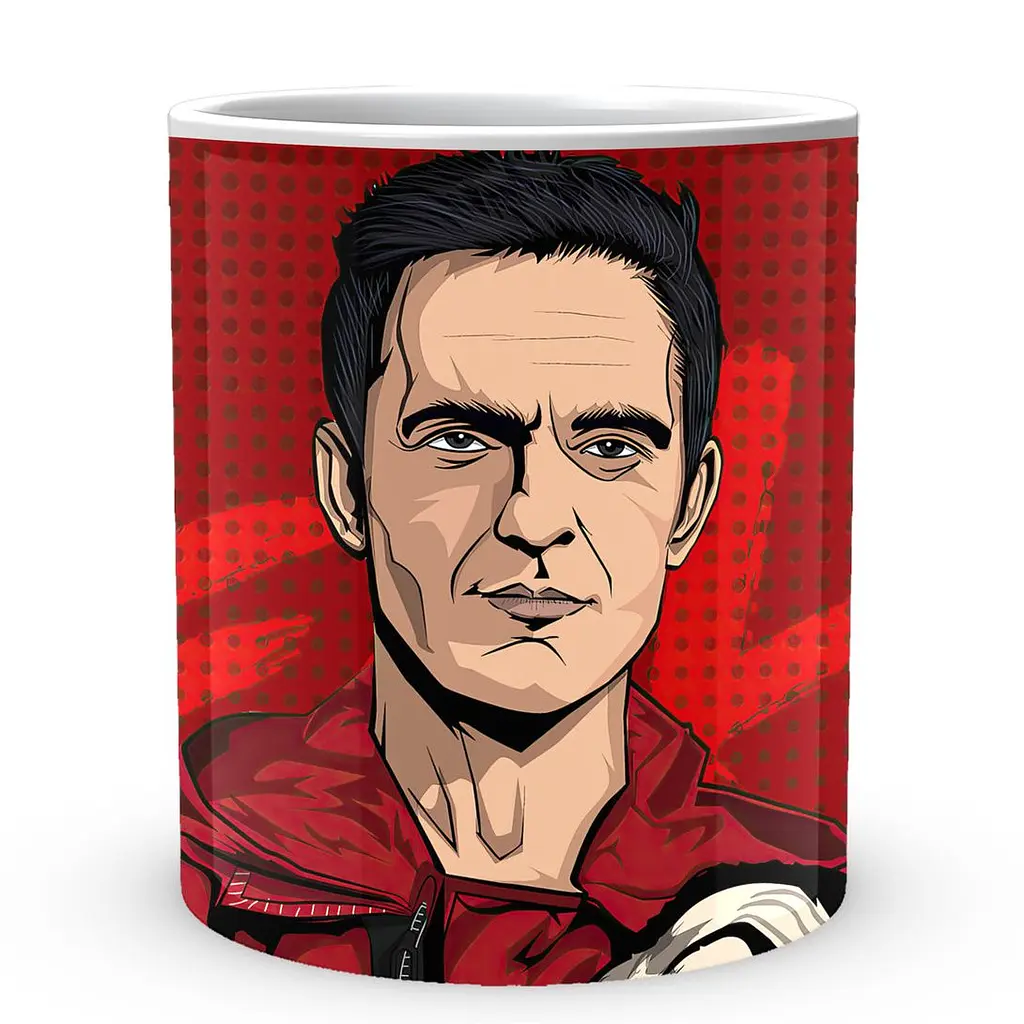 Кухоль GeekLand Паперовий будинок La Casa De Papel face LC 02.03 330 мл білий - фото 3